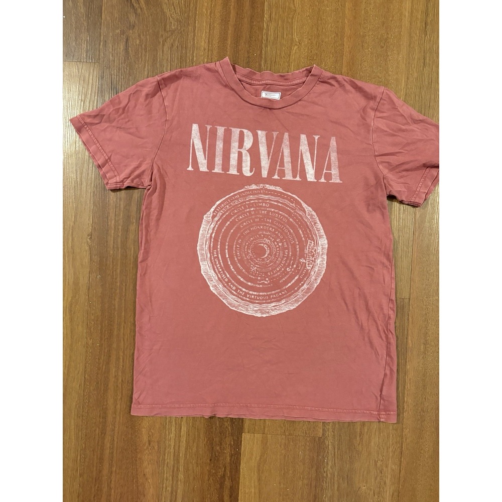 Tailgate Anthropologie Nirvana Graphic Tee Small 2019 Band Shirt Distressed